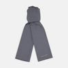 View 1 of product Plain Grey Silk Scarf