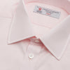 Pink Cotton Shirt with T&A Collar and 3-Button Cuffs