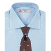 View 4 of product Blue Shirt with Regent Collar and 2-Button Cocktail Cuffs