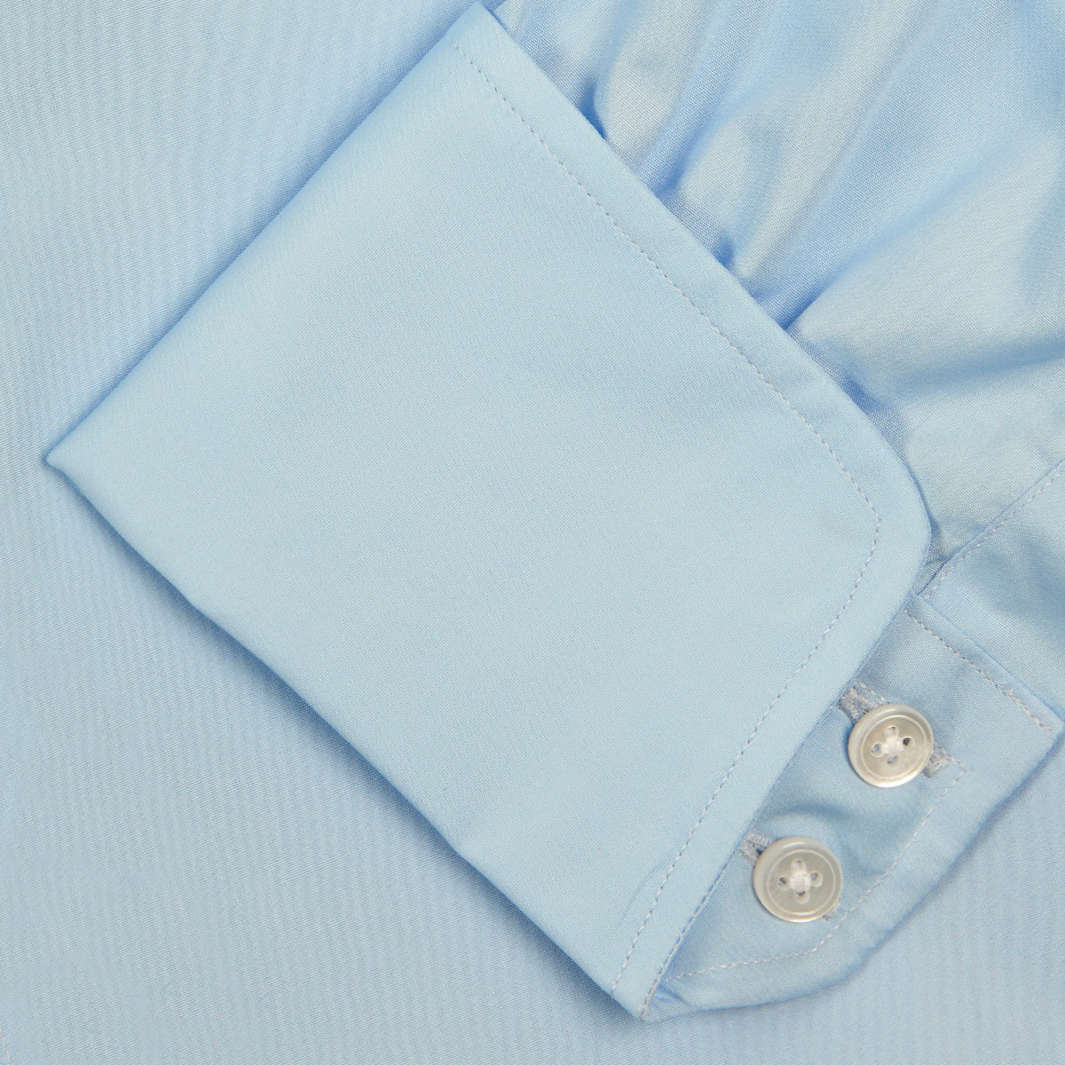 View 6 of product Blue Shirt with Regent Collar and 2-Button Cocktail Cuffs