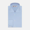 View 1 of product Blue Shirt with Regent Collar and 2-Button Cocktail Cuffs