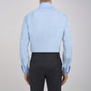 View 3 of product Blue Shirt with Regent Collar and 2-Button Cocktail Cuffs