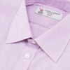 View 5 of product Lilac End-on-End Shirt with T&A Collar and 3-Button Cuffs