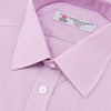 View 5 of product Lilac End-on-End Shirt with T&A Collar and Double Cuffs