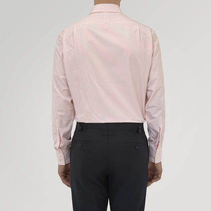 Pink Bengal Stripe Shirt with T&amp;A Collar and 3-Button Cuffs Image 2