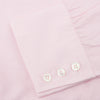 View 6 of product Pink Fine Check Shirt with T&A Collar and 3-Button Cuffs