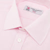View 5 of product Pink Fine Check Shirt with T&A Collar and Double Cuffs