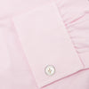 View 6 of product Pink Fine Check Shirt with T&A Collar and Double Cuffs