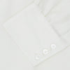 View 6 of product Cream Herringbone Superfine Cotton Shirt with T&A Collar and 3-Button Cuffs