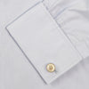 View 6 of product Monochrome Paisley Mill Silk Pocket Square