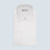 View 1 of product White Sea Island Quality Cotton Dress Shirt with T&A Collar and Double Cuffs