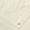 View 6 of product Cream Sea Island Quality Cotton Shirt with T&A Collar and 3-Button Cuffs