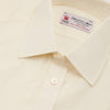 View 5 of product Cream Sea Island Quality Cotton Shirt with T&A Collar and 3-Button Cuffs