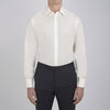 View 2 of product Cream Sea Island Quality Cotton Shirt with T&A Collar and Double Cuffs