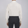 View 3 of product Cream Sea Island Quality Cotton Shirt with T&A Collar and Double Cuffs