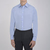View 2 of product Blue Sea Island Quality Cotton Shirt with T&A Collar and Double Cuffs