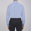 View 3 of product Blue Sea Island Quality Cotton Shirt with T&A Collar and Double Cuffs