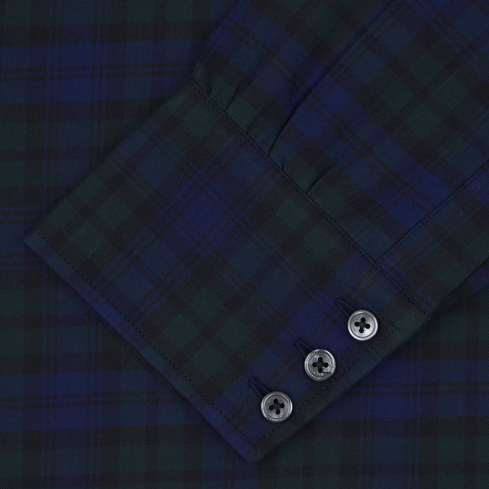 View 4 of product Slim Navy Twill Silk Tie