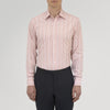 View 2 of product Pink, Red and Blue Pencil Stripe Shirt with T&A Collar and Double Cuffs