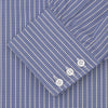 View 2 of product Blue Sea Island Quality Cotton Shirt with T&A Collar and Double Cuffs