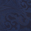 View 3 of product Navy Paisley Silk Tie