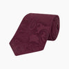 View 1 of product Burgundy Paisley Silk Tie