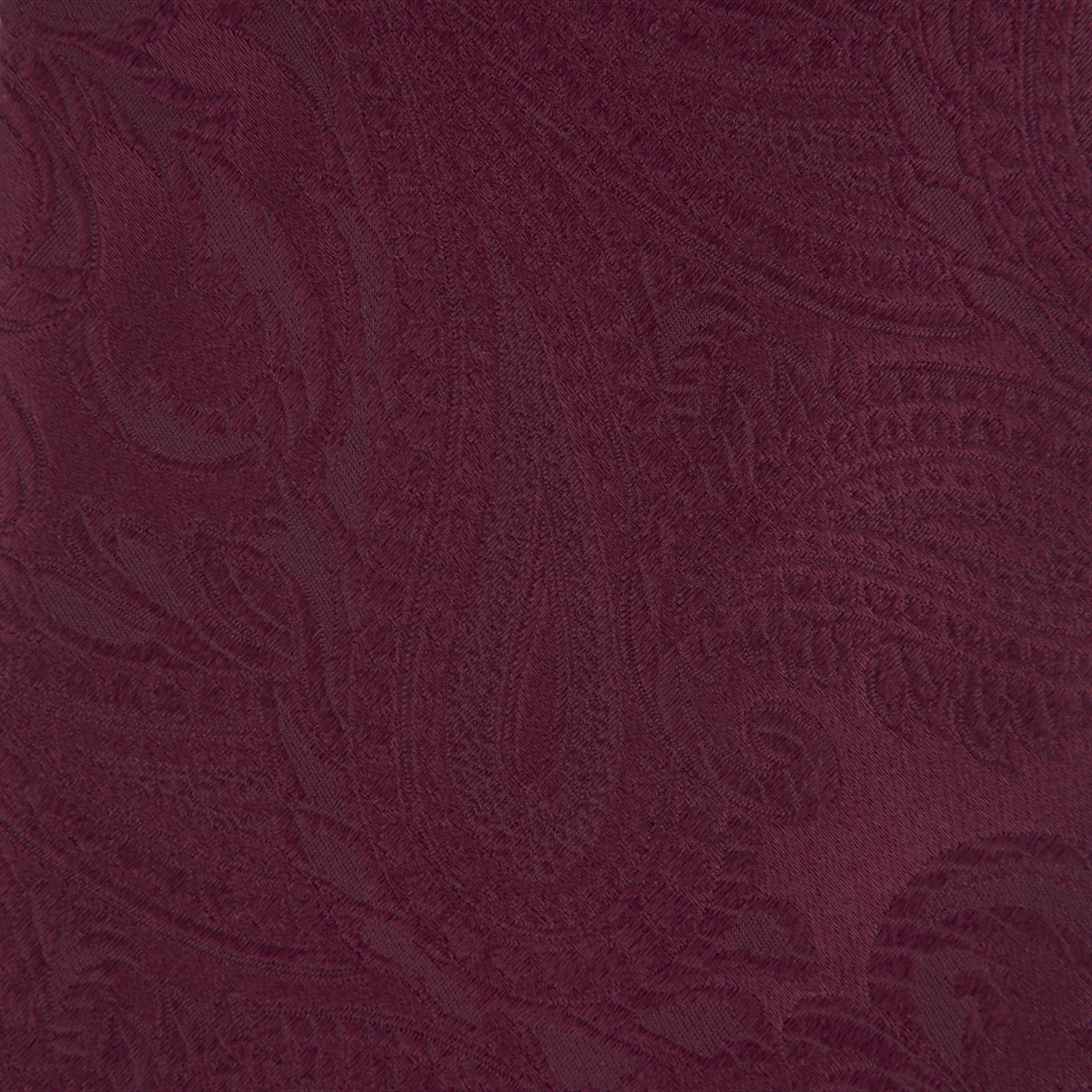 View 3 of product Burgundy Paisley Silk Tie