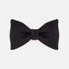 View 1 of product Black Satin Bow Tie