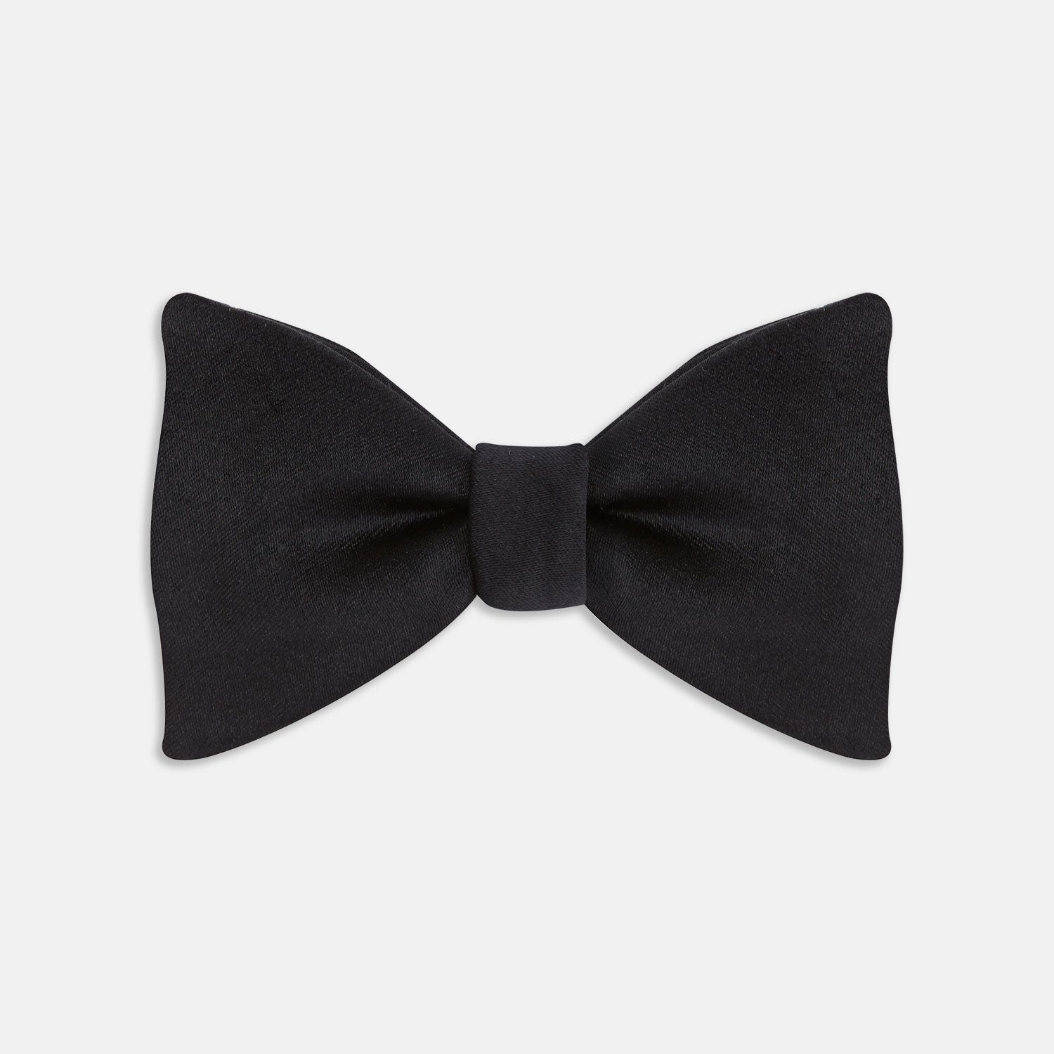 View 1 of product Black Satin Bow Tie