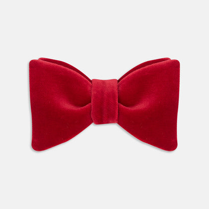 Red Velvet Bow Tie