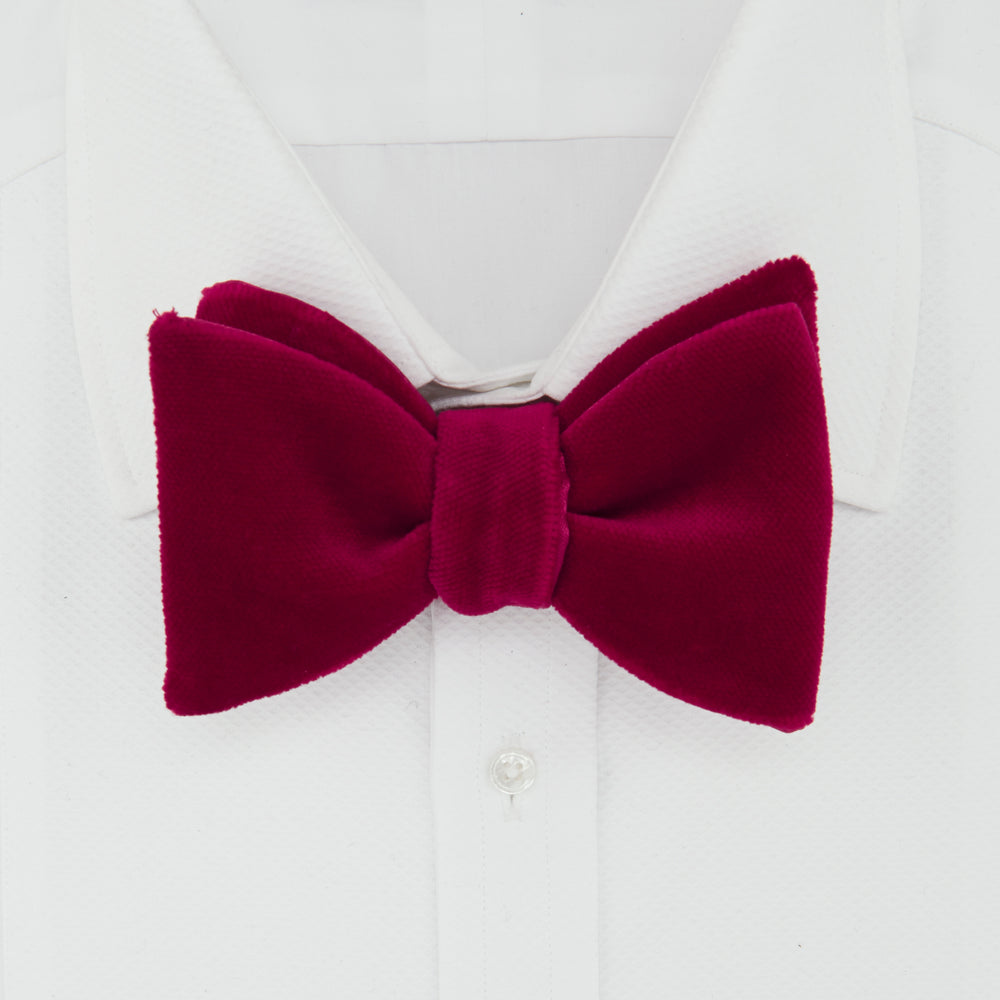 Red Velvet Bow Tie