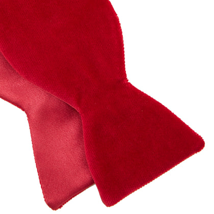 Red Velvet Bow Tie Image 3
