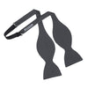 View 3 of product Diamond Black and White Silk Bow Tie