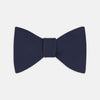 View 1 of product Navy Satin Silk Bow Tie
