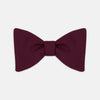 View 1 of product Burgundy Barathea Bow Tie