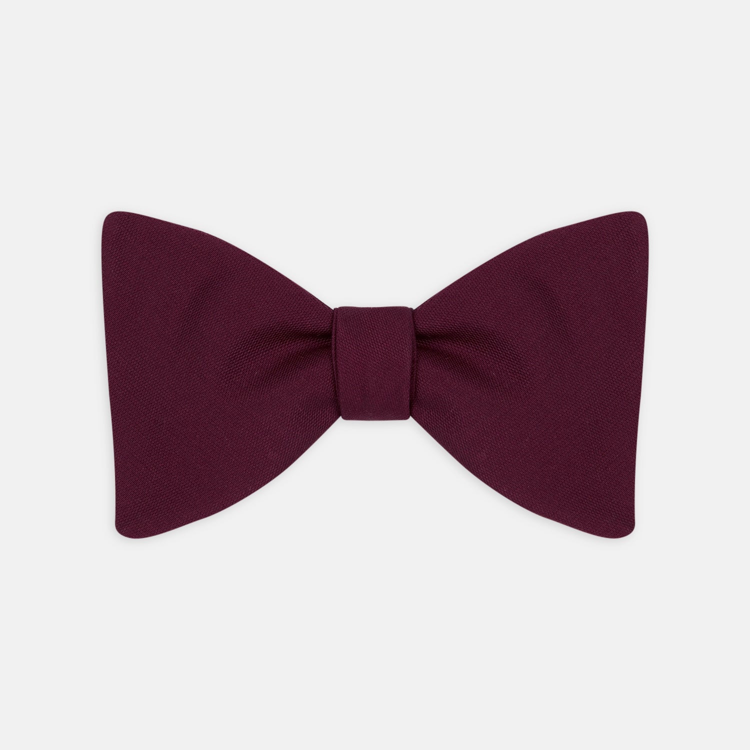 View 1 of product Burgundy Barathea Bow Tie