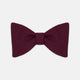 Burgundy Barathea Bow Tie