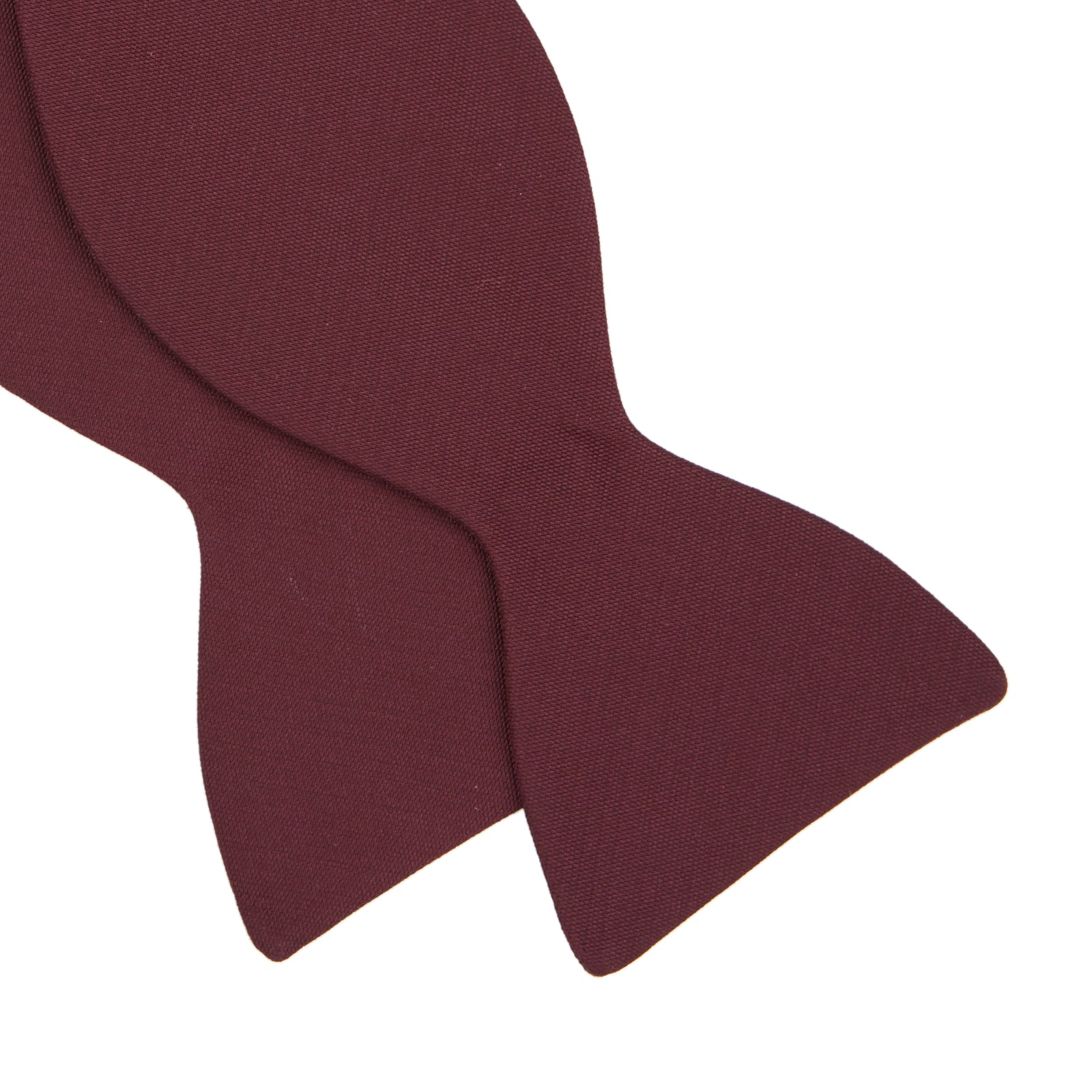 View 4 of product Burgundy Barathea Bow Tie