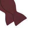 Burgundy Barathea Bow Tie