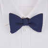 Navy Barathea Bow Tie