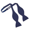 View 3 of product Navy Barathea Bow Tie