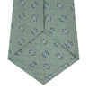 View 4 of product Green Star Flowers Silk Tie