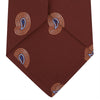 View 4 of product Red Pulse Paisley Silk Tie