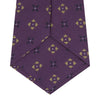 View 4 of product Purple Crosses Silk Tie