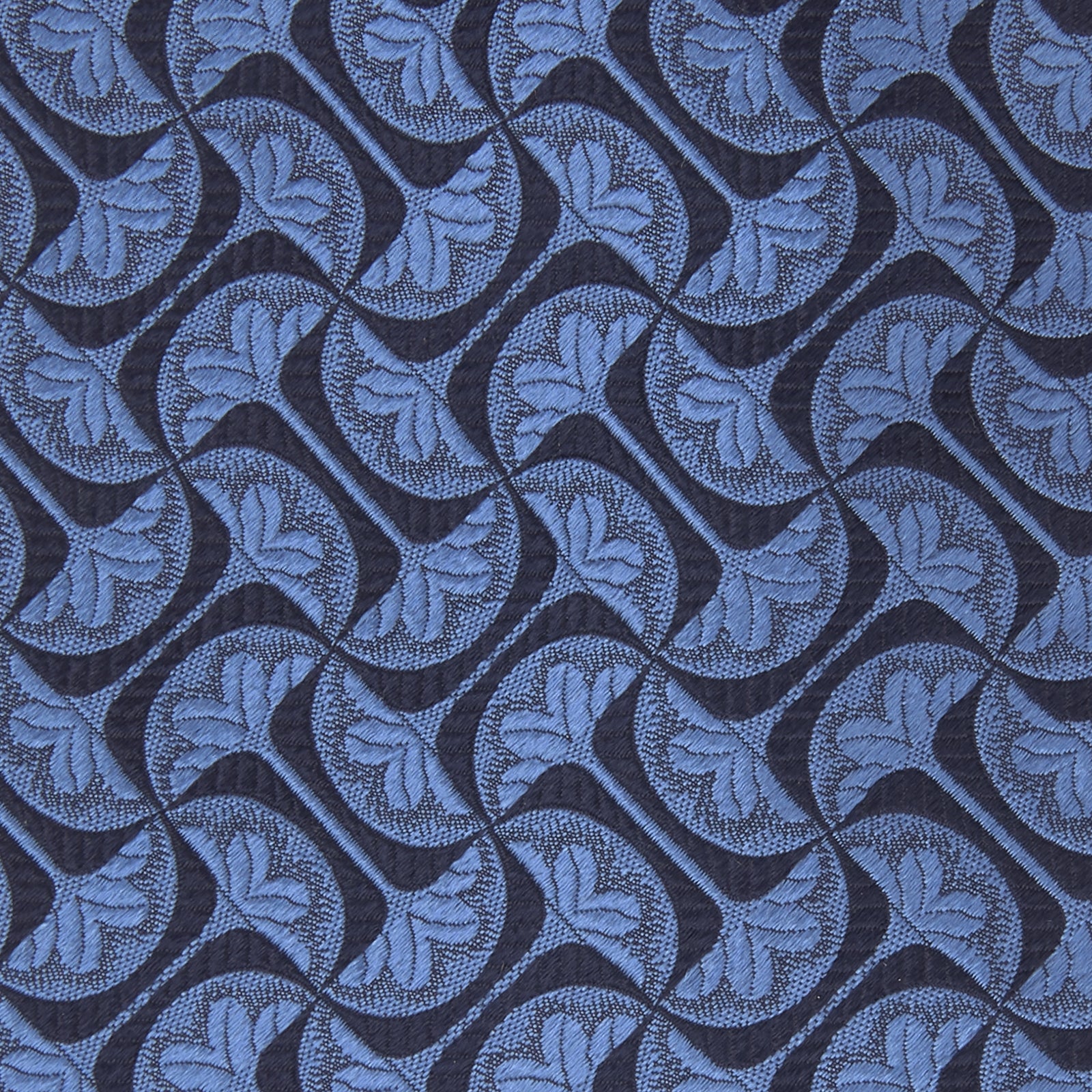 View 3 of product Blue Geo Silk Tie