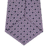 Lilac Geometric Silk Tie