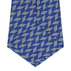 Blue Arrow Printed Silk Tie
