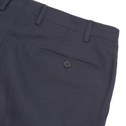 Manson Navy Wool Serge Trousers Image 1