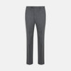 View 1 of product Jackson Grey Flannel Wool Trousers