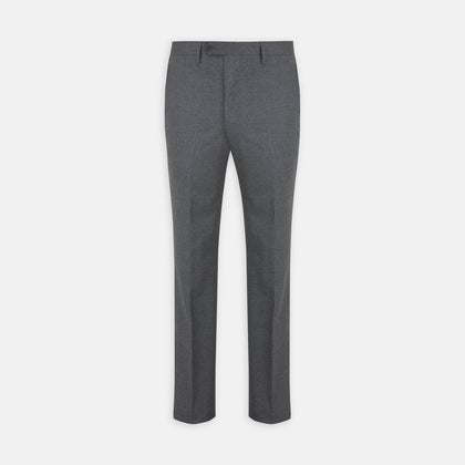 Jackson Grey Flannel Wool Trousers